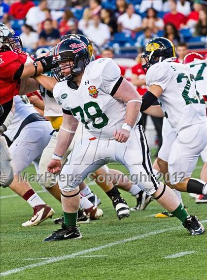 Thumbnail 1 in  MHSFCA/Aleppo Shriners All-Star Classic (North vs. South) photogallery.