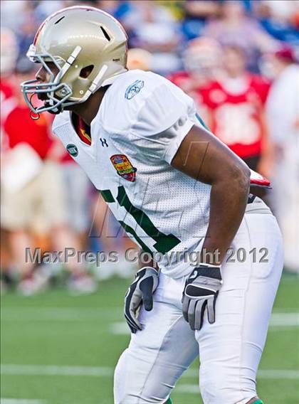 Thumbnail 2 in  MHSFCA/Aleppo Shriners All-Star Classic (North vs. South) photogallery.