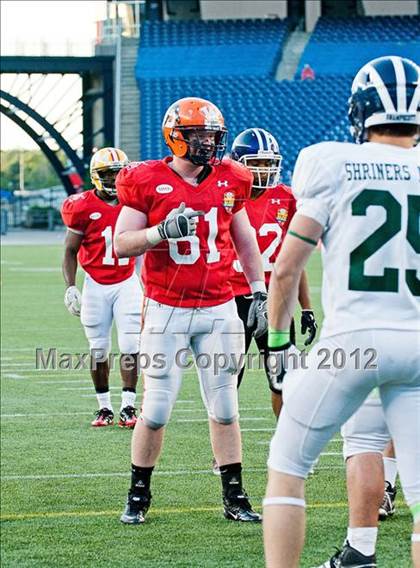 Thumbnail 3 in  MHSFCA/Aleppo Shriners All-Star Classic (North vs. South) photogallery.
