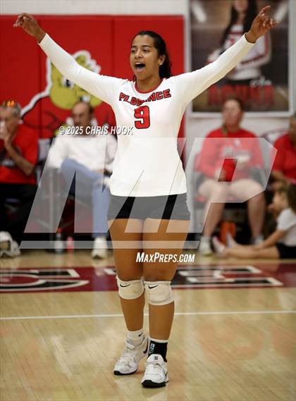 Thumbnail 3 in Chandler Prep vs Florence (Florence Invitational) photogallery.