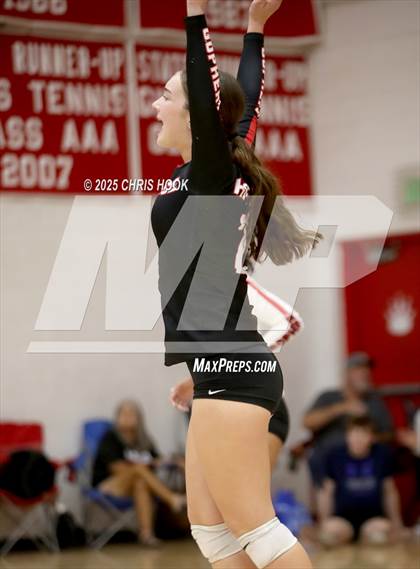 Thumbnail 3 in Chandler Prep vs Florence (Florence Invitational) photogallery.