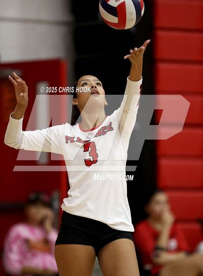 Thumbnail 2 in Chandler Prep vs Florence (Florence Invitational) photogallery.