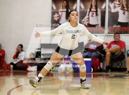 Thumbnail 2 in Chandler Prep vs Florence (Florence Invitational) photogallery.