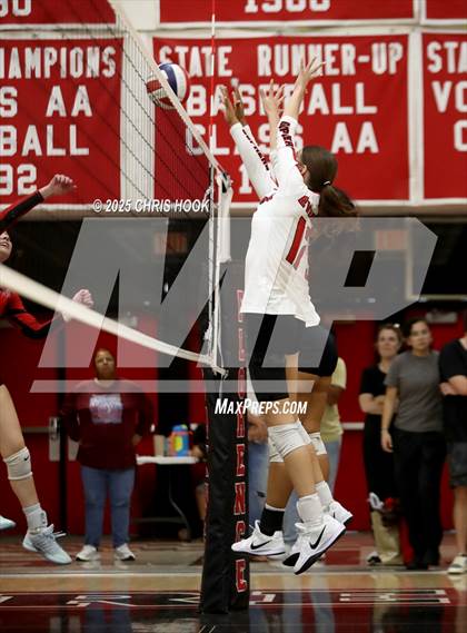 Thumbnail 2 in Chandler Prep vs Florence (Florence Invitational) photogallery.