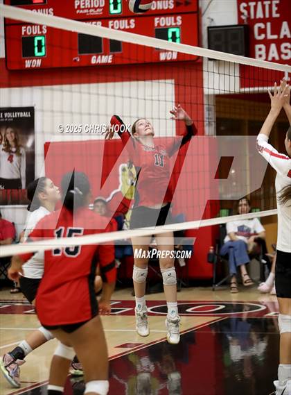 Thumbnail 3 in Chandler Prep vs Florence (Florence Invitational) photogallery.