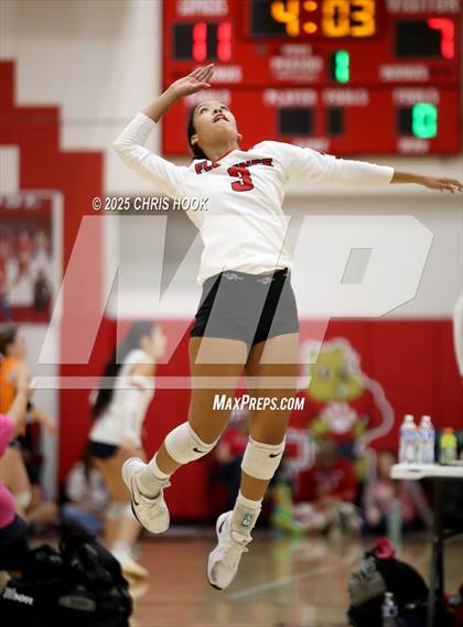 Thumbnail 3 in Chandler Prep vs Florence (Florence Invitational) photogallery.