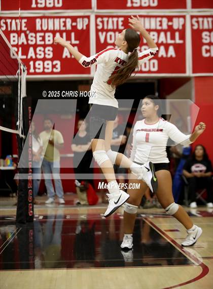 Thumbnail 2 in Chandler Prep vs Florence (Florence Invitational) photogallery.