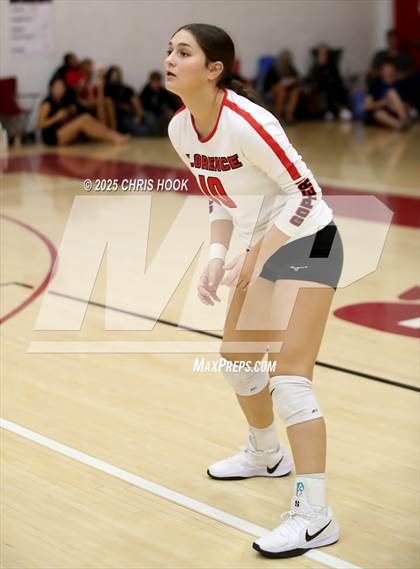 Thumbnail 3 in Chandler Prep vs Florence (Florence Invitational) photogallery.