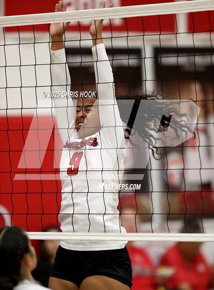 Thumbnail 3 in Chandler Prep vs Florence (Florence Invitational) photogallery.