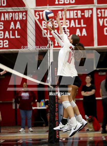 Thumbnail 3 in Chandler Prep vs Florence (Florence Invitational) photogallery.