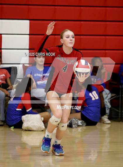 Thumbnail 3 in Chandler Prep vs Florence (Florence Invitational) photogallery.