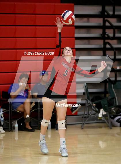 Thumbnail 3 in Chandler Prep vs Florence (Florence Invitational) photogallery.