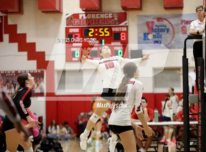 Thumbnail 1 in Chandler Prep vs Florence (Florence Invitational) photogallery.