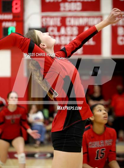 Thumbnail 3 in Chandler Prep vs Florence (Florence Invitational) photogallery.