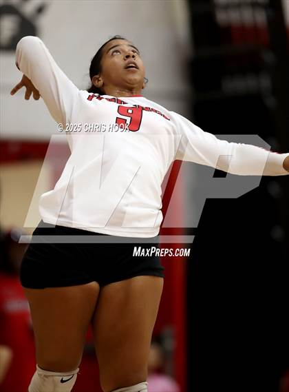 Thumbnail 3 in Chandler Prep vs Florence (Florence Invitational) photogallery.