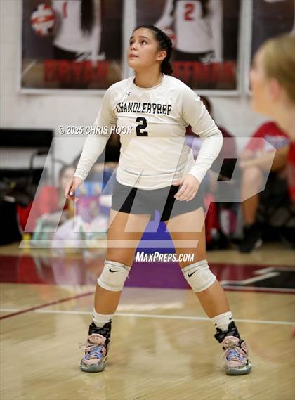 Thumbnail 2 in Chandler Prep vs Florence (Florence Invitational) photogallery.