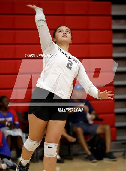 Thumbnail 3 in Chandler Prep vs Florence (Florence Invitational) photogallery.
