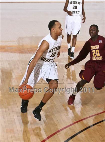 Thumbnail 1 in Neumann Goretti vs. Mt. Vernon (Cancer Research Classic) photogallery.
