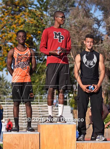 Thumbnail 1 in CIF CCS Masters Track and Field Championships photogallery.