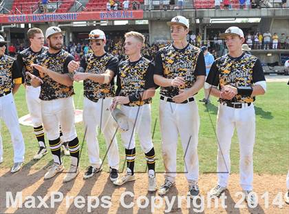 Thumbnail 1 in Topsail vs Piedmont (NCHSAA 3A Final) photogallery.