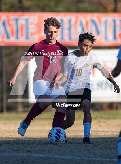 Thumbnail 3 in Hobbton vs Gray Stone Day (NCHSAA 1A Final) photogallery.