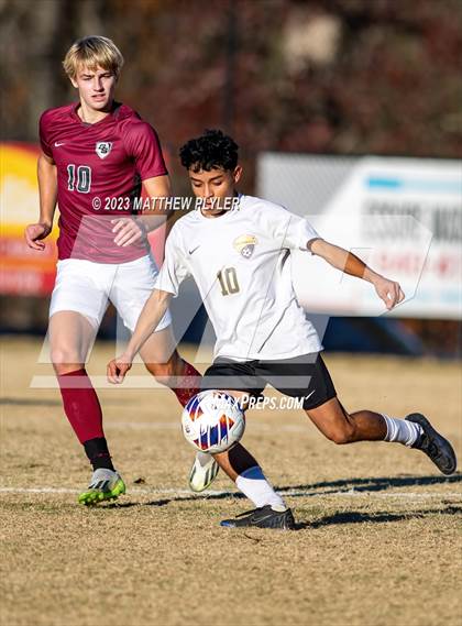 Thumbnail 3 in Hobbton vs Gray Stone Day (NCHSAA 1A Final) photogallery.