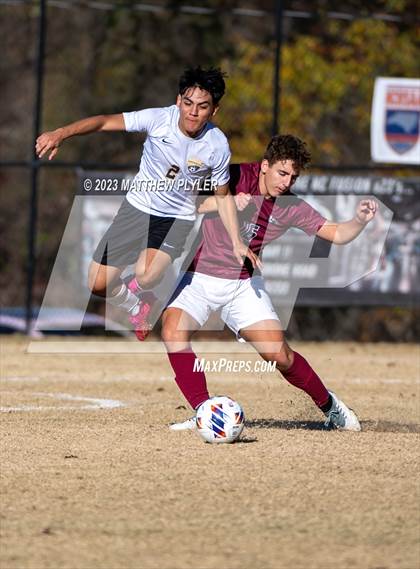 Thumbnail 1 in Hobbton vs Gray Stone Day (NCHSAA 1A Final) photogallery.