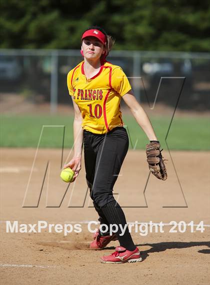 Thumbnail 2 in St. Francis vs. Vista del Lago (Stephanie LeDoux Tournament) photogallery.