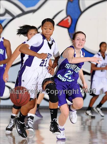 Thumbnail 3 in Spanish Springs vs. Franklin (Bulldog Winter Classic) photogallery.