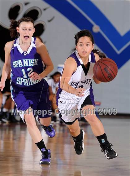 Thumbnail 1 in Spanish Springs vs. Franklin (Bulldog Winter Classic) photogallery.