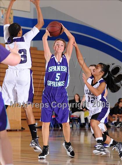 Thumbnail 2 in Spanish Springs vs. Franklin (Bulldog Winter Classic) photogallery.