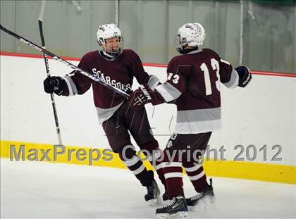 Thumbnail 1 in Scarsdale @ Brewster (Section 1 Division 2 Quarterfinal) photogallery.