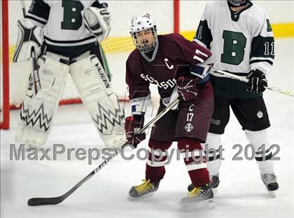 Thumbnail 1 in Scarsdale @ Brewster (Section 1 Division 2 Quarterfinal) photogallery.