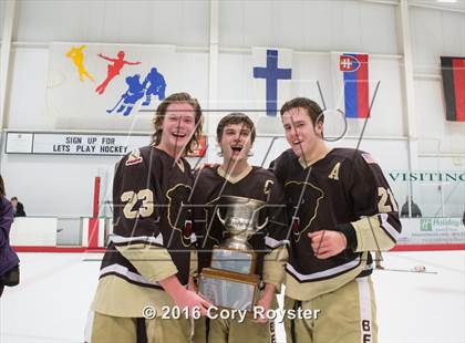Thumbnail 1 in Landon vs Gonzaga  (MAPHL AA Final) photogallery.