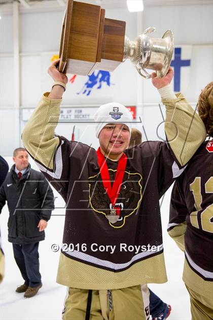 Thumbnail 2 in Landon vs Gonzaga  (MAPHL AA Final) photogallery.