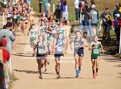 Thumbnail 3 in NCHSAA 4A Girls Cross Country Championships photogallery.