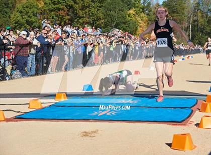 Thumbnail 2 in NCHSAA 4A Girls Cross Country Championships photogallery.