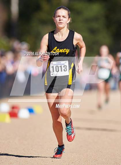 Thumbnail 3 in NCHSAA 4A Girls Cross Country Championships photogallery.