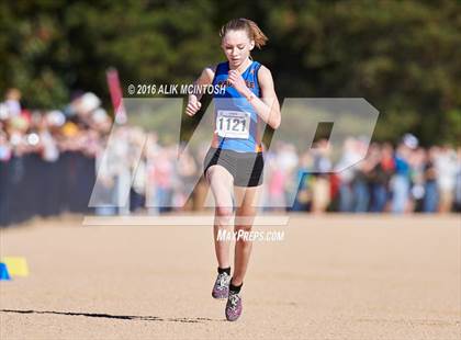 Thumbnail 1 in NCHSAA 4A Girls Cross Country Championships photogallery.