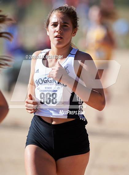 Thumbnail 2 in NCHSAA 4A Girls Cross Country Championships photogallery.