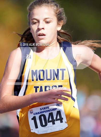 Thumbnail 1 in NCHSAA 4A Girls Cross Country Championships photogallery.