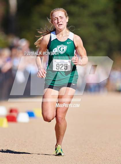 Thumbnail 1 in NCHSAA 4A Girls Cross Country Championships photogallery.