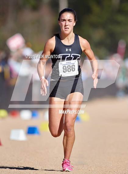 Thumbnail 1 in NCHSAA 4A Girls Cross Country Championships photogallery.