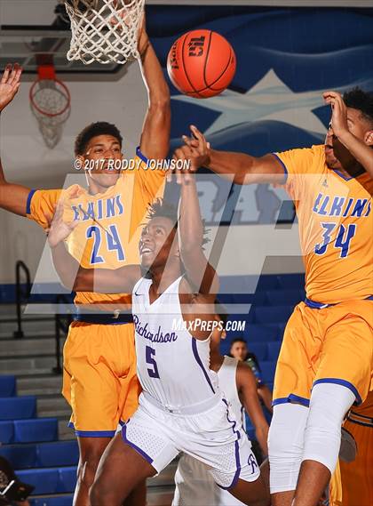 Thumbnail 3 in Fort Bend Elkins vs. Richardson (McDonald's Texas Invitational) photogallery.