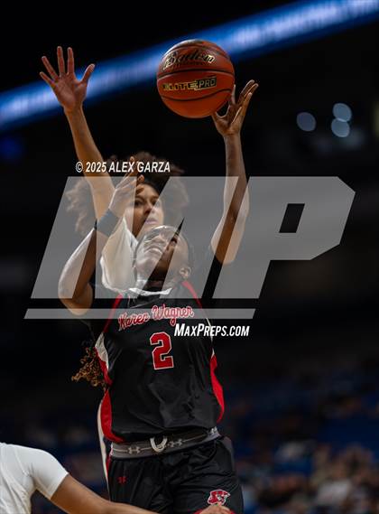 Thumbnail 3 in Wagner vs. Ryan (UIL 5A Basketball Division I Final) photogallery.