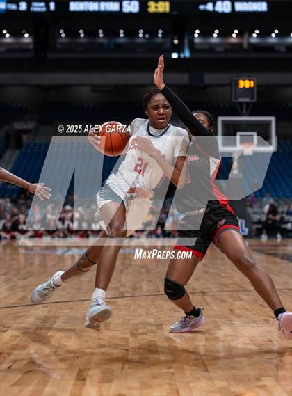 Thumbnail 1 in Wagner vs. Ryan (UIL 5A Basketball Division I Final) photogallery.