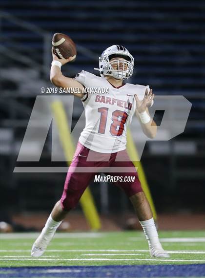 Thumbnail 2 in Garfield vs  Birmingham (CIF LACS Open Division Quarterfinal) photogallery.