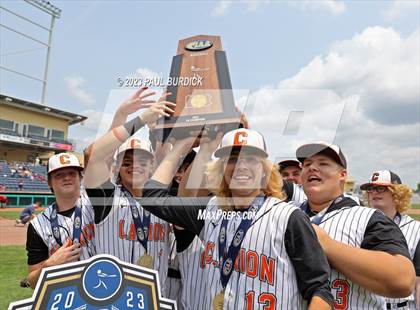 Thumbnail 3 in Clarion Area vs. DuBois Central Catholic (PIAA 1A Championship) photogallery.