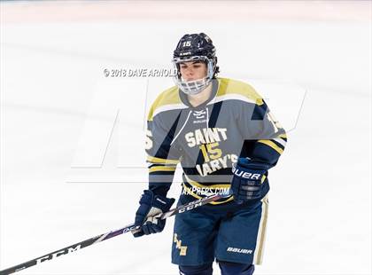 Thumbnail 1 in St. John's vs St. Mary's (MIAA Division 1A Play-In) photogallery.