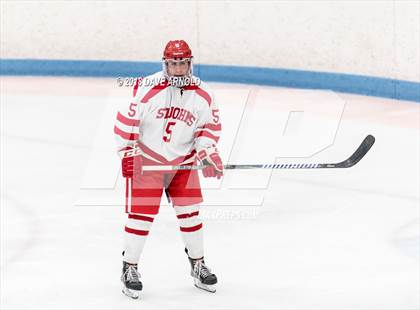 Thumbnail 3 in St. John's vs St. Mary's (MIAA Division 1A Play-In) photogallery.